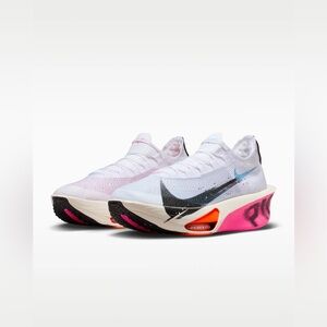 Nike Alphafly 3 Men's Road Racing Shoes Size 9 (M) / 10.5 (W) Pink/Blue/White